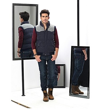 nt.max мужские случайные полиэстер воротник капюшоном верхняя одежда