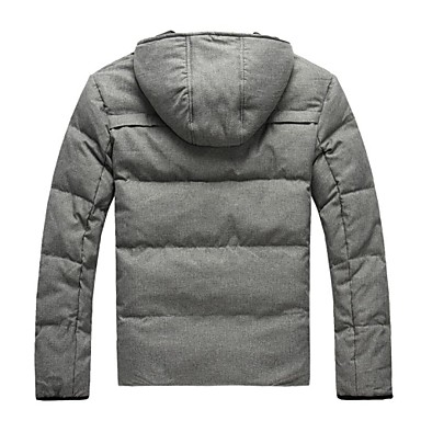 lesmart ® мужской короткий пуховик с капюшоном толстые шерстяные куртки