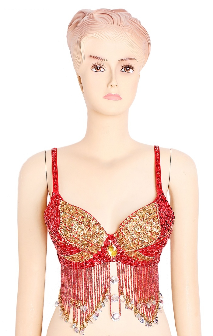 Карнавальные восточный лиф 3 цвета бабочка