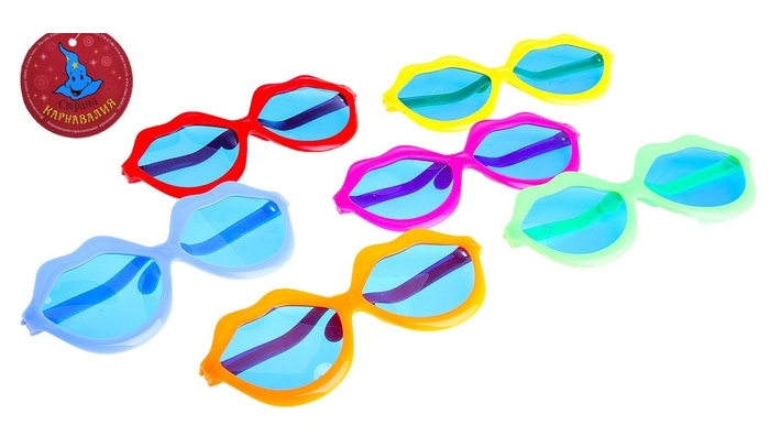 Очки-гигант Поцелуй