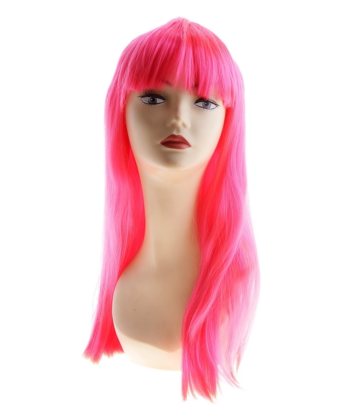 Карнавал парик длинные прямые волосы