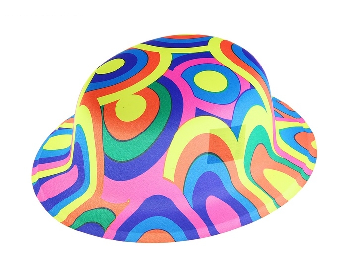 Карнавальная шляпа Цветные круги набор (6шт)