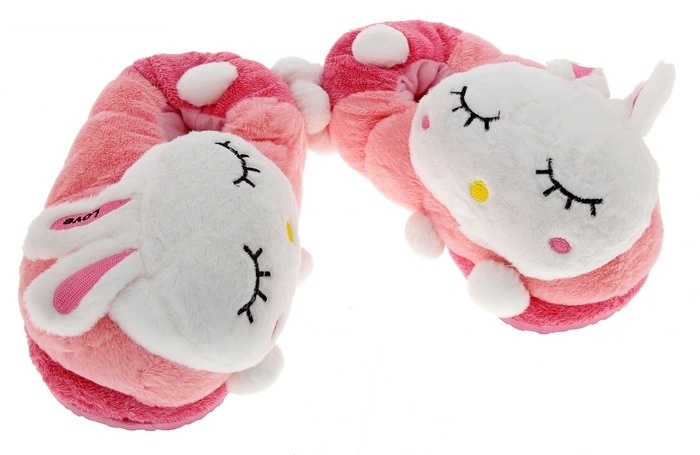 Тапочки - зверушки Зайка спит, 39 размер