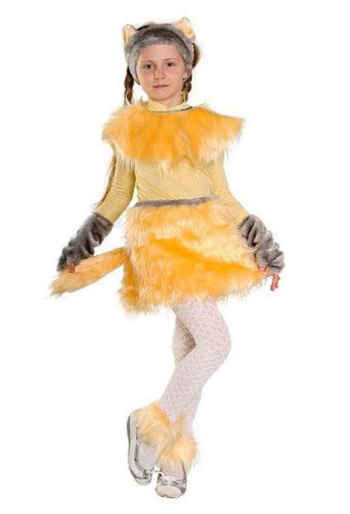 Костюм Кошечка для девочки (4 - 8 лет)