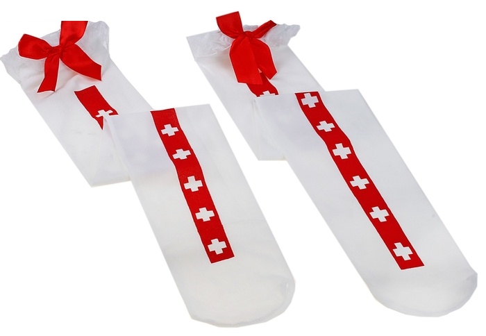 Карнавальный аксессуар Чулки Медсестра