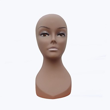14 \"высокий ПВХ резиновой манекен манекен пенополистирол глава дисплей парик / ожерелье / Cap / шляпа BY14