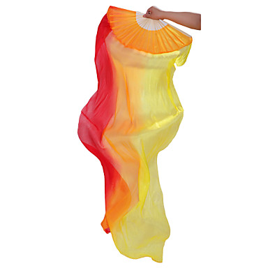 стильные шелковые многоцветные вентилятора танцульки живота для дам (больше цветов)