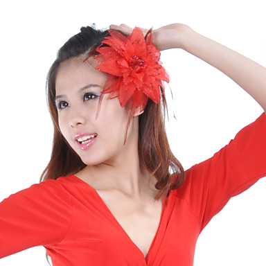 Производительность Dance Очаровательная lly Dance головные уборы для дам больше цветов