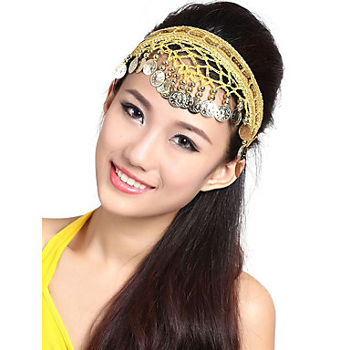 Производительность сплава с бисером танец живота головной убор для дам (другие цвета)