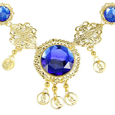 Производительность сплавов с драгоценными камнями ожерелье танец живота больше цветов