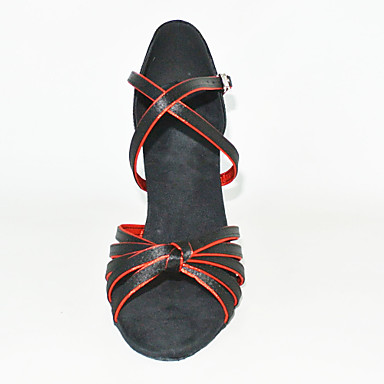 настроенных женщин атласа арки ремень латинские / бальные туфли танцевальный спектакль