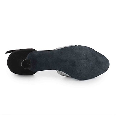 Индивидуальные женские Игристые Блеск T-Strap латинский / обуви бальные танцы с пряжкой (больше цветов)