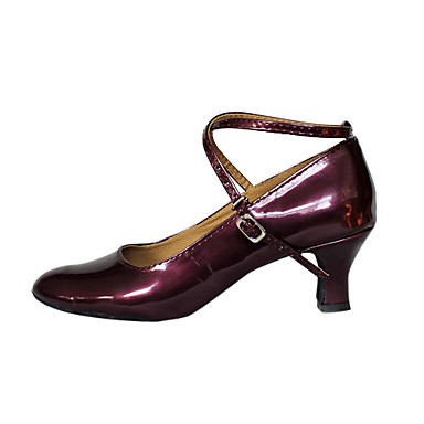 бального кожзаменителя верхней современной танцевальной обуви обувь для женщин больше цветов