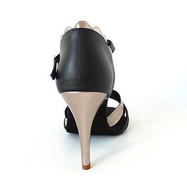 настроенных женщин кожи с пряжкой латинские / бальные туфли (несколько цветов)