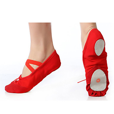 Мода женские бальные холста и кожи Верхняя Танцевальная обувь (больше цветов)