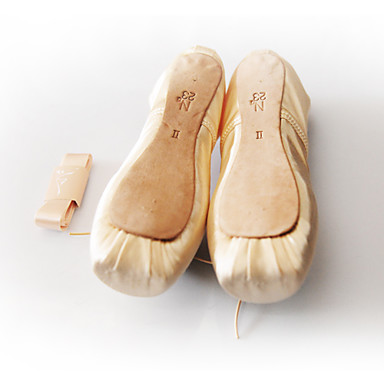 настраивать производительность танцевальной обуви атласной верхней высокие окна балет пуанты больше цветов