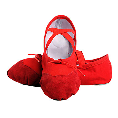Холст и кожа Обувь для танцев женские Для балета / Ballrm (больше цветов)