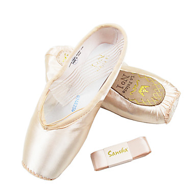 Атласные женские Балерина танцевальная обувь