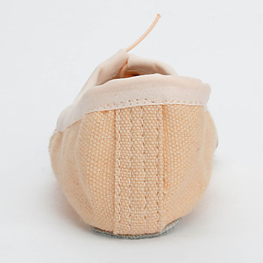 элегантной ручной работы Холст обувь с бабочкой танца сплит-единственный балет тапочки для детей