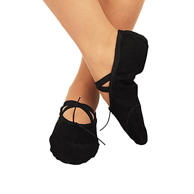 Холст и кожа Обувь для танцев женские Для балета / Ballrm (больше цветов)