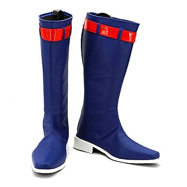 Chuunibyou De Koi Ga Shitai Синий  кожаные сапоги