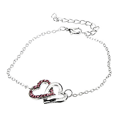 Heart - Shaped бриллиантовый браслет