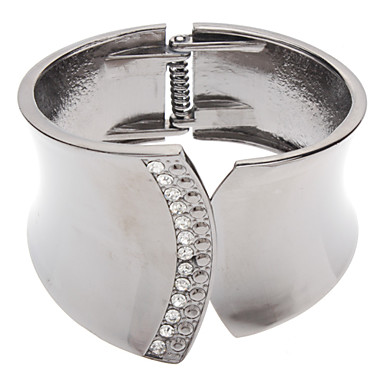 Цвет Gun Metal Glaze Станы волочильные шипованных браслет с бриллиантами