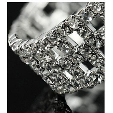 Классический коготь цепь браслет Rhinestone