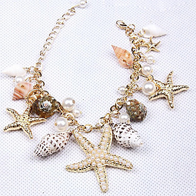 Starfish Shell Изысканный кулон браслет