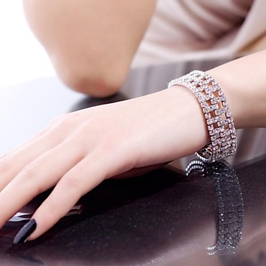 Классический коготь цепь браслет Rhinestone