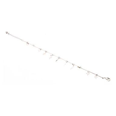 S + Palm композитных металлов Anklet (Platinum)