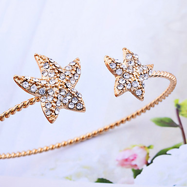 Lureme Starfish кристаллами браслет