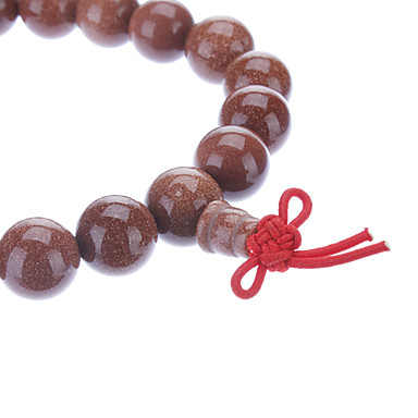 10mm Круглый Gemstone Упругие пески браслет