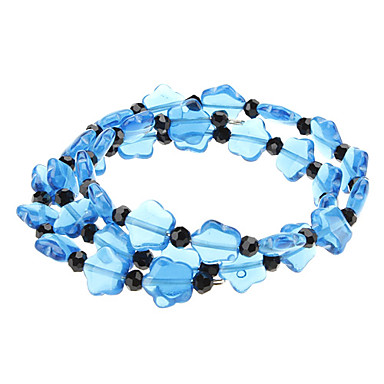 on Light Blue Star Форма Глазурь Bracelace