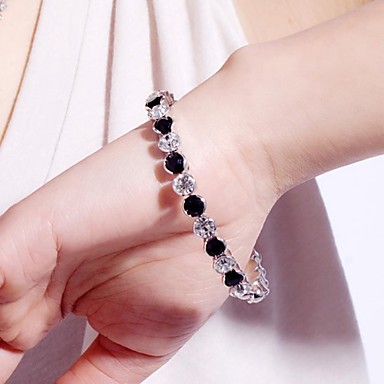 Классический коготь цепь браслет Rhinestone