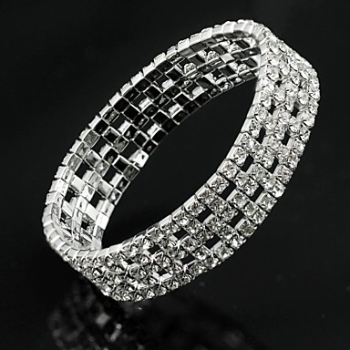 Классический коготь цепь браслет Rhinestone