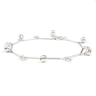 Крошечные звезды с Tinkle Колокола Щепка покрытием Anklet