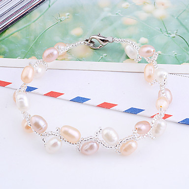 Lureme Pearl отделения Тканые браслет (разных цветов)