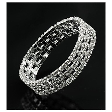Классический коготь цепь браслет Rhinestone
