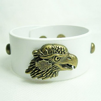 Vintage Eagle кожаный браслет (разных цветов)