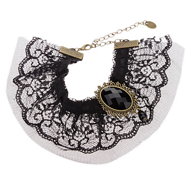 Европейский стиль дворца Vintage Lace Pearl лодыжки Сеть