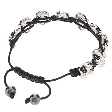 Череп лицу с стекла вязать Bracelace