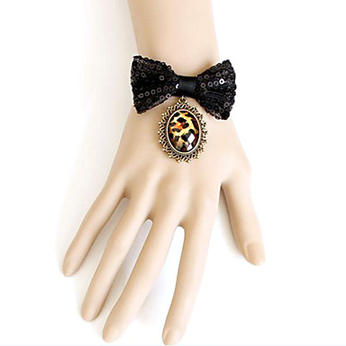 Vintage шляпа Gem Bowknot браслет