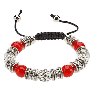 горный хрусталь шипованных многогранных шарик вязать bracelace