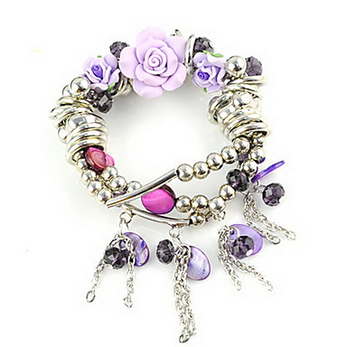 Розы и браслеты из бисера Br-1109