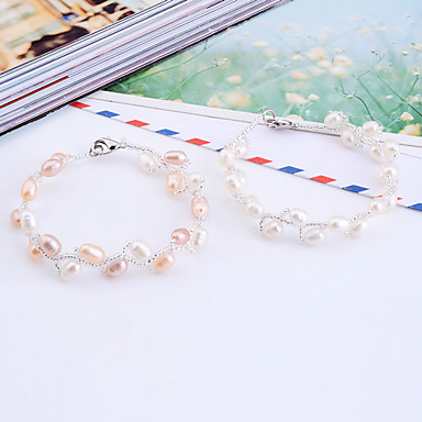 Lureme Pearl отделения Тканые браслет (разных цветов)