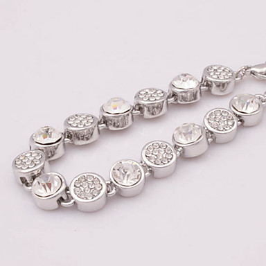 Сплав бисера связанных Rhinestone браслет