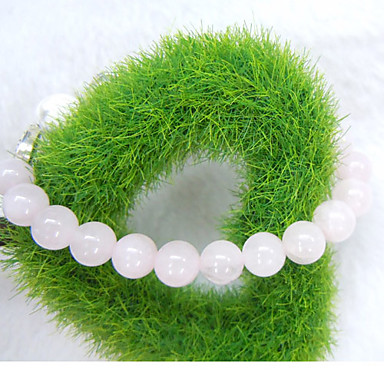 Природный розовый кварц браслет с белым бирюзовый розовый темперамента