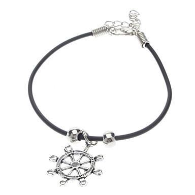 2шт Крюк Корабль & Anchor браслет кожа (содержат 2 фото)