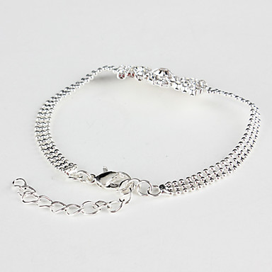 Ретро стиль Bowknot Rhinestone Полностью Ювелирное браслет